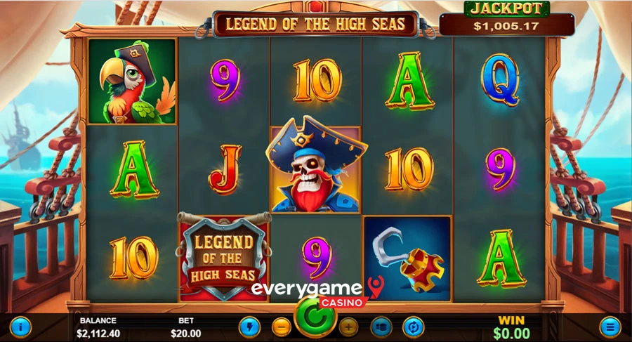 Legend of the High Seas Slot 1